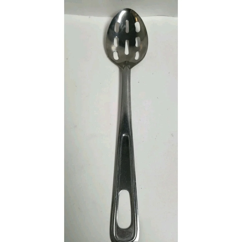 VTG Stainless Steel Slotted Spoon 13